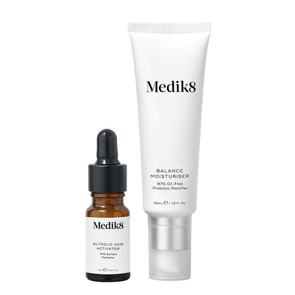 Medik8 Balance Moisturiser & Glycolic Acid Activator - 50ml
